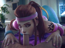 Brigitte's Oral Workout gif