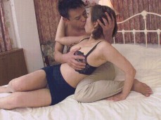 asian kissing gif