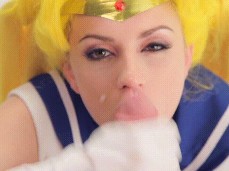 Lexi Belle handjob cumshot gif