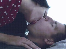 hot kiss gif