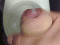 Horny, hung Ukrainian jerks his uncut cock, and cums; pov cumshot 0106-1 gif