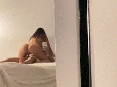 mirror cowgirl gif