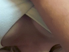 Hot Blonde Upside Down Blowjob gif