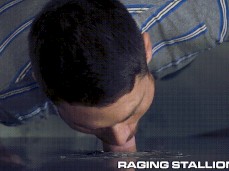 handsome Beau Butler sucks Sean Maygers'hot cock through glory hole 0248 gif