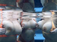 Underwater Titties gif