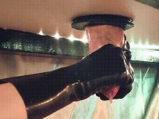 Milking Table Cumshot gif