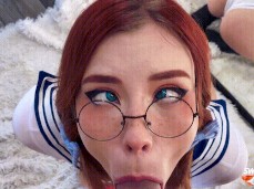 blowjob ahegao gif