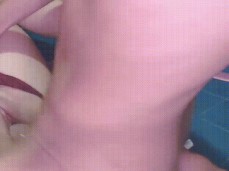 Rapid intensive fucking of a wet pussy leads to a mutual orgasm with cum in gif