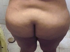 Shower dance Curvy BBW gif