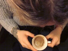 Drink coffee gif