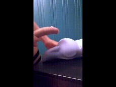 Big Dick Twink Fucks Bad Dragon Fleshlight With Cumshot gif