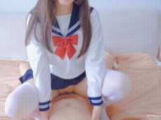 cute uniform gif