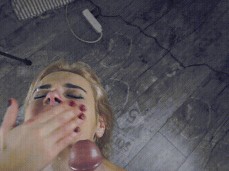 amateur facial cum dislike gif