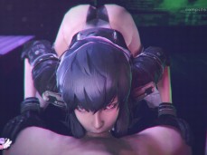 major kusanagi sucks hard gif