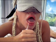 Cum in mouth HelloElly gif