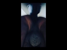 Below POV riding Dildo gif