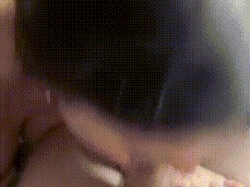 brunette,amateur,deepthroat gif