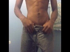 BBC Bulge hard sweatpants gif