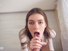 cum in mouth gif