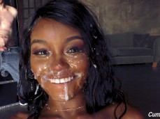 ebony bukkake gif