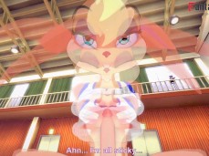 Lola Bunny space jam | Looney tunes gif