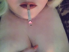 Smoking Dangling Talking gif