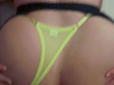 Neon G String - Anal fun gif