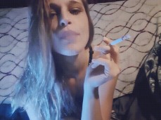 Smoking Cigarette Talking gif