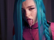 Ahegao Jinx gif