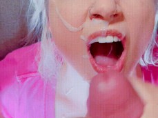 Blonde Facial gif