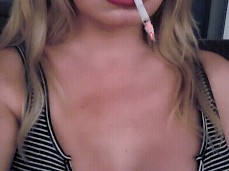 Smoking Dangling gif