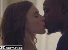 Interracial kissing gif