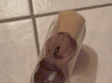 Cum heels gif