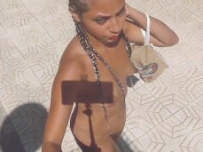 Latina walk in public gif