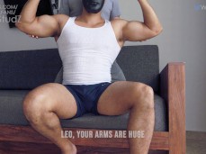 masked WorldStud Leo gets muscle worshipped 0140-1 6 gif