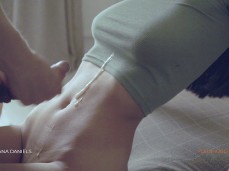 Cum on stomach gif