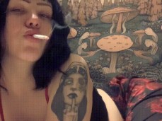 Smoking Dangling gif