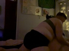 bbw dyke strapon fuck gif