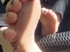 Worship My Dirty feet gif