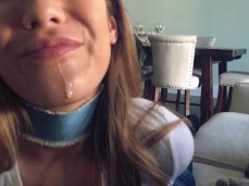 cum in mouth gif