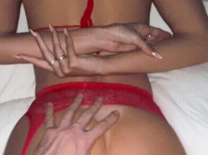 Hands behind back gif