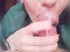 cum on mouth gif