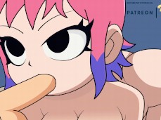 SCOTT PILGRIM HENTAI RAMONA FLOWERS BLOWJOB gif