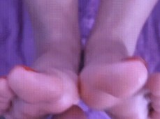 Cumming On Feet gif