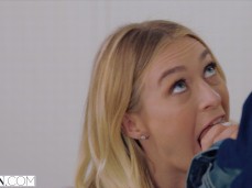 Natalia Starr giving blowjob gif