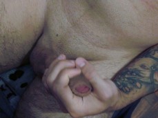 Sexy Argentinian NahuelUp jerks his hot, hard, uncut cock 0203-1 10 gif