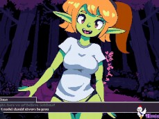 Bouncy Goblin girl showing the goods! gif